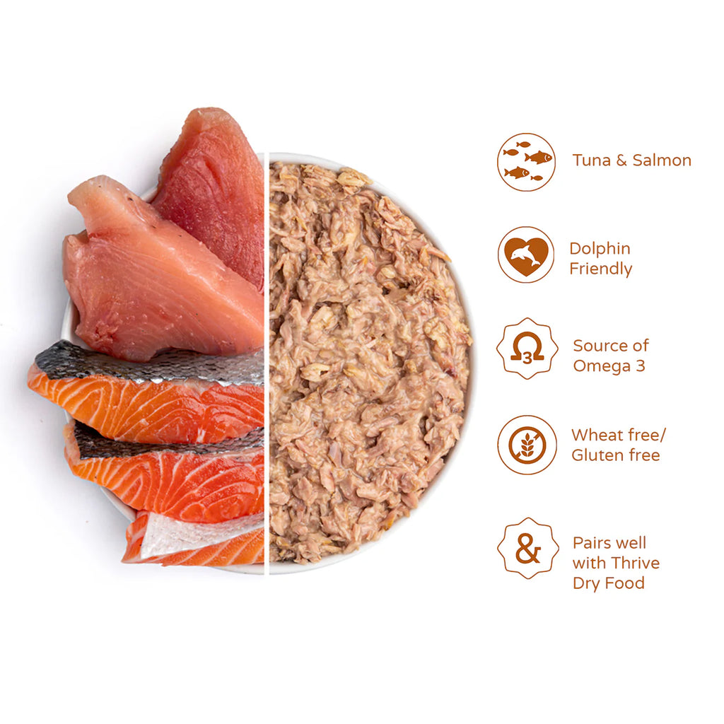 Thrive - Tuna and Salmon Complete Wet Cat Food image 2