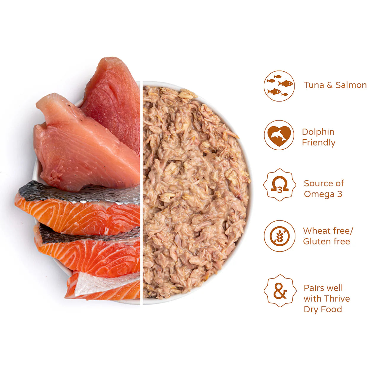 Thrive - Tuna and Salmon Complete Wet Cat Food image 2