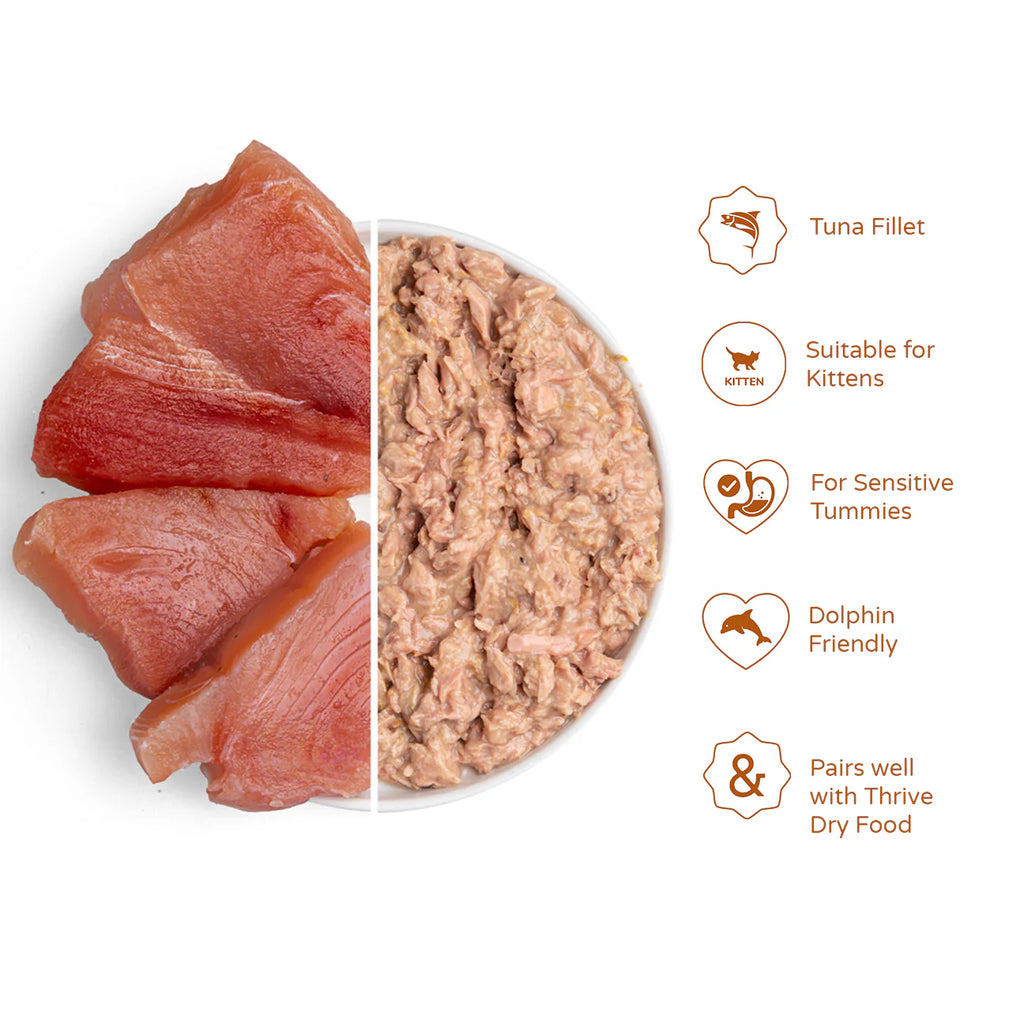 Thrive - 【Kitten】Tuna Fillet Complete Wet Cat Food image 1