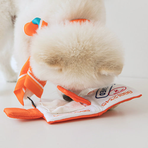 [BiteMe x Jeju air] Pet passport & ticket nosework toy set image 3