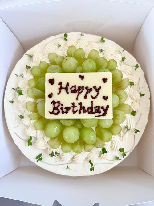 Earl Grey Tea & Grapes Chiffon Cake