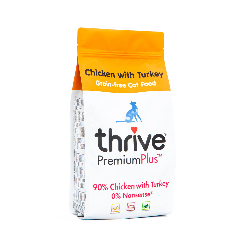 Thrive - PremiumPlus Chicken with Turkey Complete Dry Cat Food 1.5kg image 0